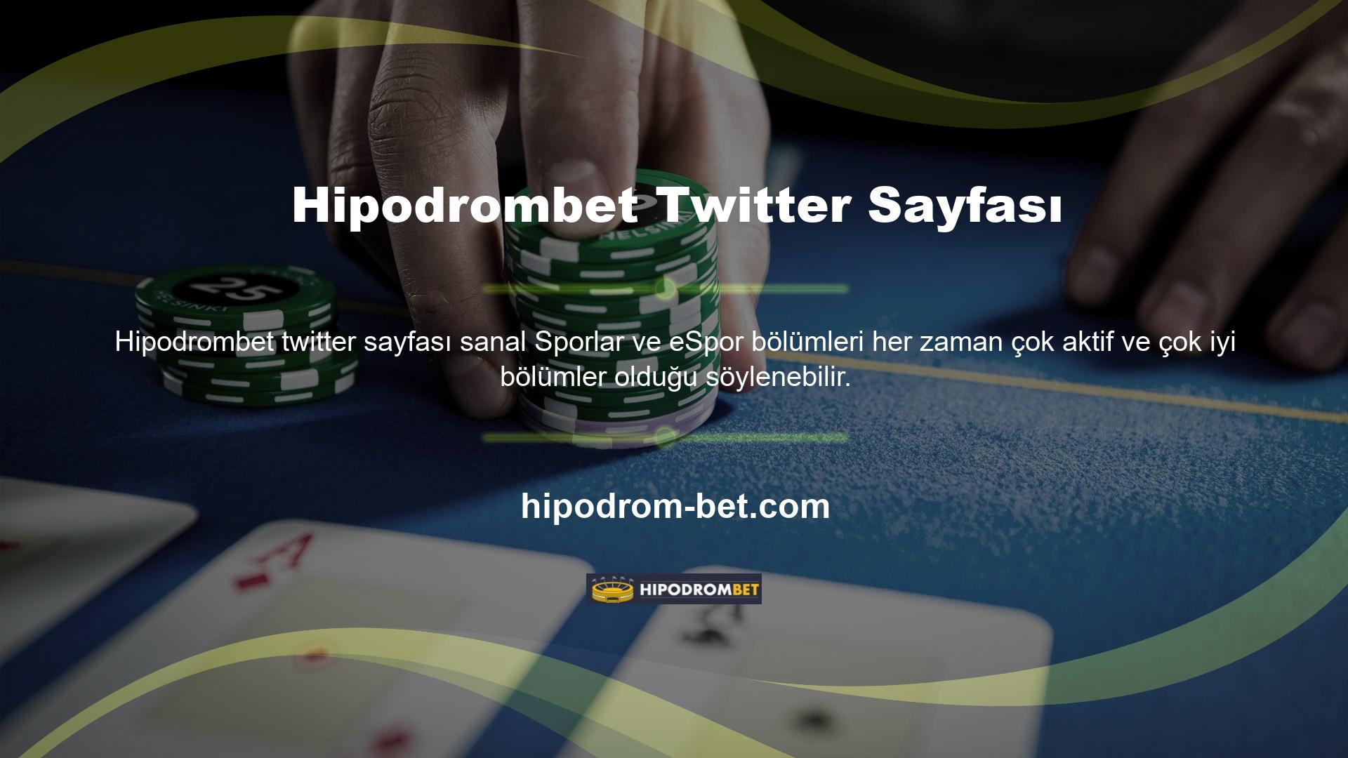 Hipodrombet Twitter'ı, nitelikli bahis kullanıcılarına sanal bahis ipuçları veriyor
