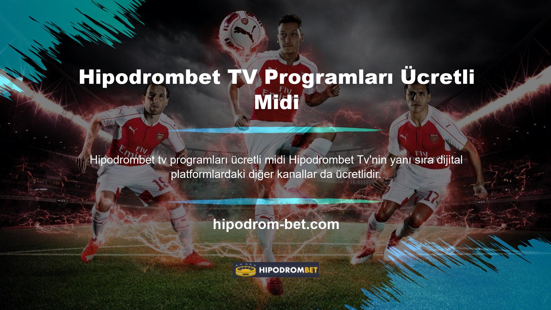 Hipodrombet TV ücretsiz olarak yayınlanmaktadır